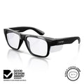 Fusions Black Prescription Safety Glasses