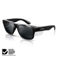 Fusions Black Frame Polarised Lens Safety Glasses