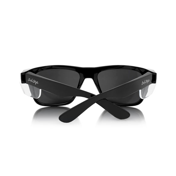 Fusions Black Frame Tinted Lens Safety Glasses