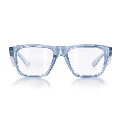 Fusions Blue Frame Clear Lens