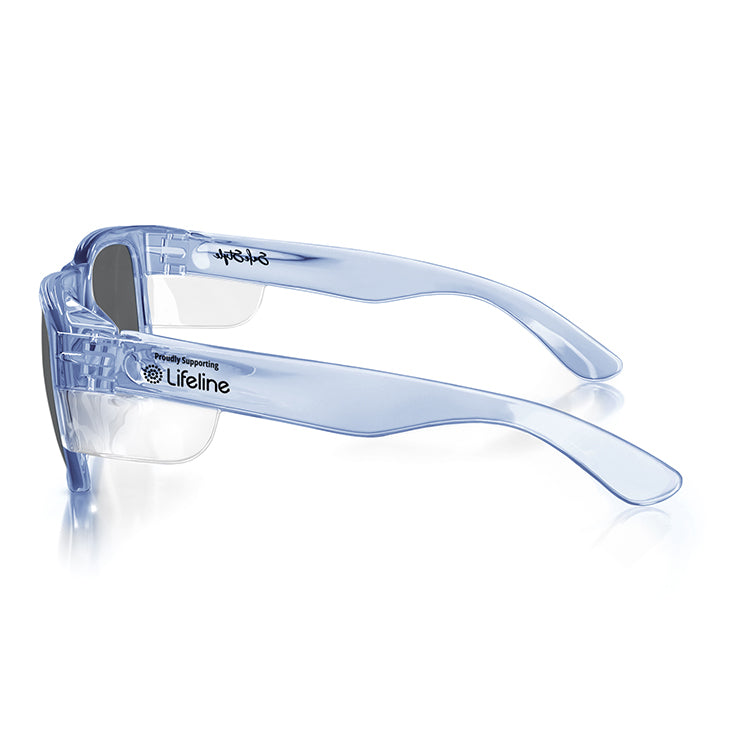 Fusions Blue Frame Polarised Lens