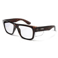 Fusions Brown Tort Prescription Safety Glasses