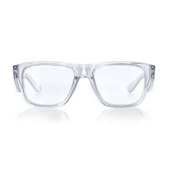 Fusions Clear Prescription Safety Glasses