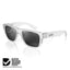 Fusions Clear Frame Polarised Lens Safety Glasses