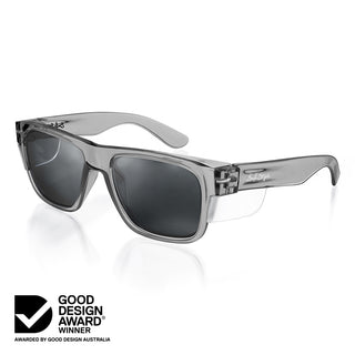 Fusions Graphite Frame Polarised Lens Safety Glasses