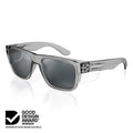 Fusions Graphite Frame Tinted Lens Safety Glasses