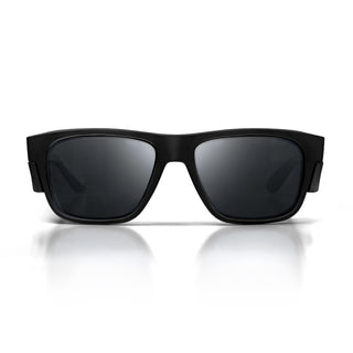 Fusions Matte Black Frame Polarised Lens Safety Glasses