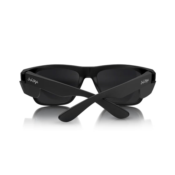 Fusions Matte Black Frame Polarised Lens Safety Glasses