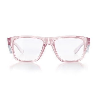 Fusions Pink Prescription Safety Glasses