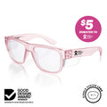 Fusions Pink Prescription Safety Glasses