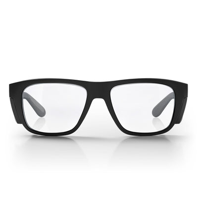 Fusions XL Matte Black Prescription Safety Glasses