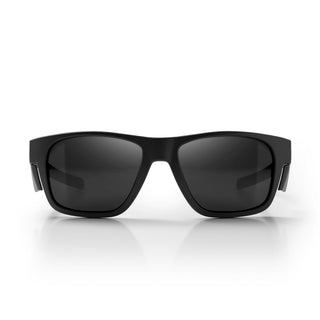 Fusions Performance Matte Black Frame Grey Polarised Lens Safety Glasses