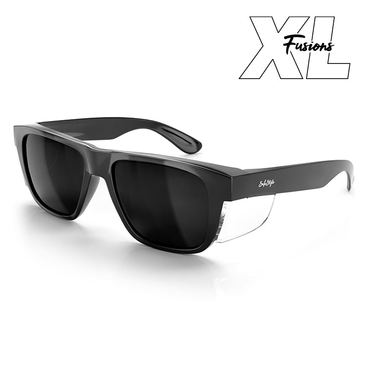 Fusions XL Black Frame Polarised Lens