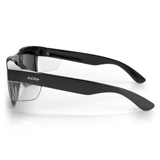 Fusions XL Black Frame Polarised Lens Safety Glasses