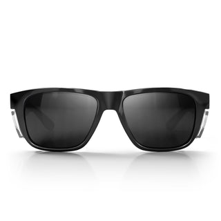 Fusions XL Black Frame Tinted Lens Safety Glasses