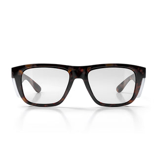 Fusions XL Brown Tort Prescription Safety Glasses