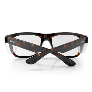 Fusions XL Brown Tort Prescription Safety Glasses
