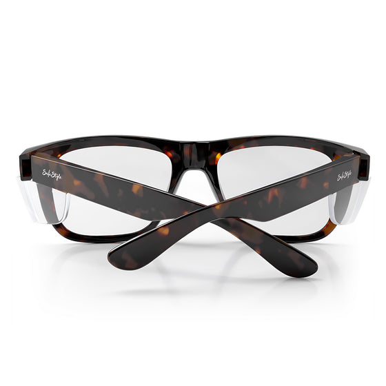 Fusions XL Brown Tort Prescription Safety Glasses