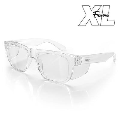 Fusions XL Clear Frame Clear Lens