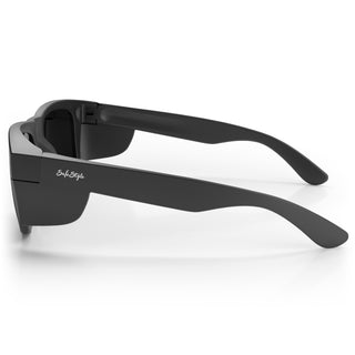 Fusions XL Matte Black Frame Polarised Lens Safety Glasses