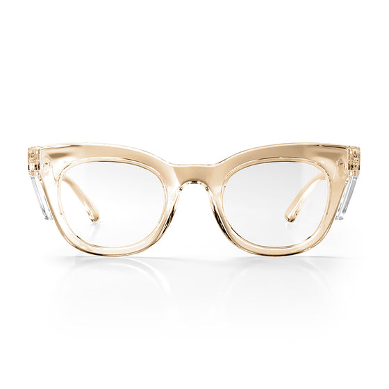 Harps Champagne Frame Prescription Safety Glasses