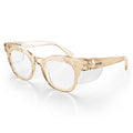 Harps Champagne Frame Prescription Safety Glasses