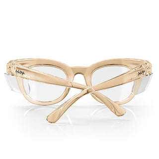 Harps Champagne Frame Prescription Safety Glasses
