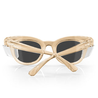 Harps Champagne Frame Polarised Lens Safety Glasses