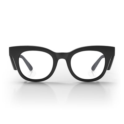Harps Matte Black Frame Prescription Safety Glasses