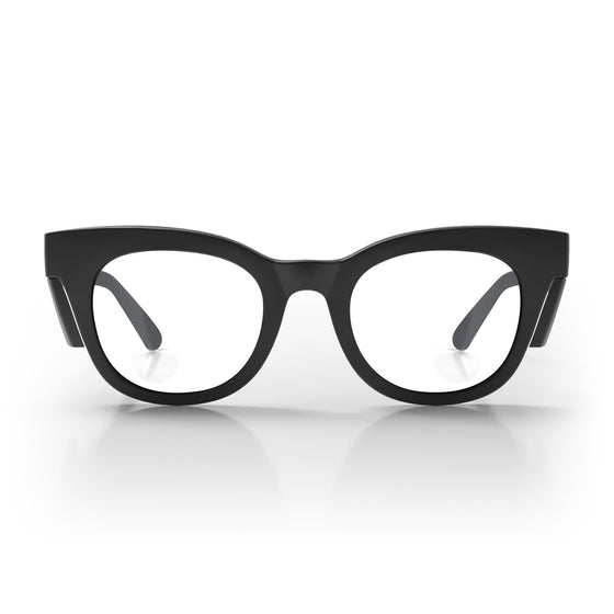 Harps Matte Black Frame Prescription Safety Glasses