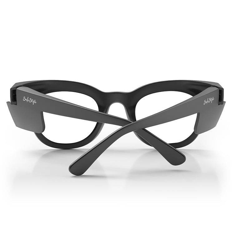 Harps Matte Black Frame Prescription Safety Glasses