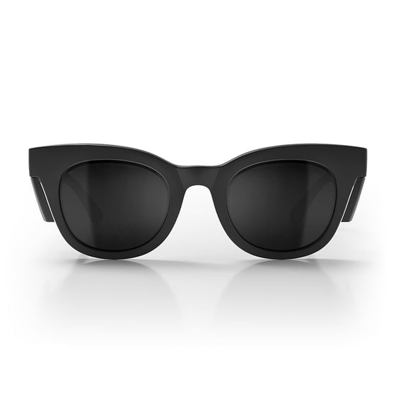 Harps Matte Black Frame Polarised Lens Safety Glasses