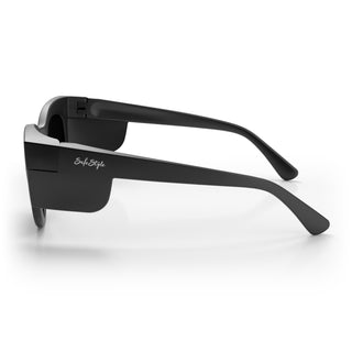 Harps Matte Black Frame Polarised Lens Safety Glasses