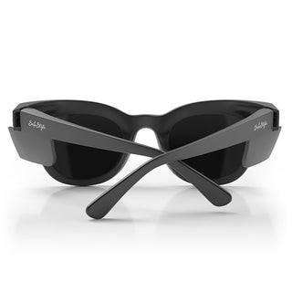 Harps Matte Black Frame Polarised Lens Safety Glasses