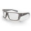 Keels Matte Graphite Frame Clear Lens Safety Glasses