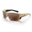 Keels Matte Tan Frame Brown Polarised Lens Safety Glasses