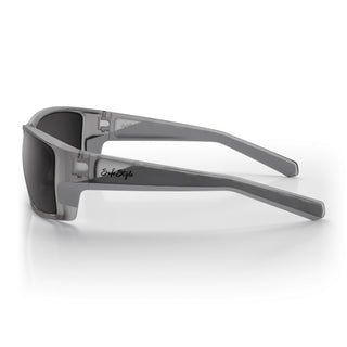 Keels Matte Graphite Grey Polarised Lens Safety Glasses