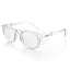 Lites Round Clear Frame Clear Lens Safety Glasses