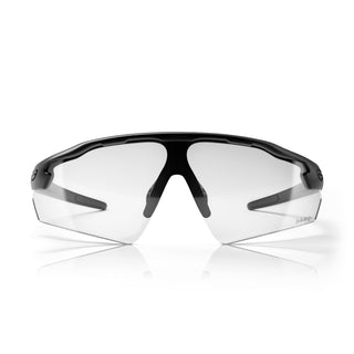 Phantoms Matte Black Frame Clear Lens Safety Glasses