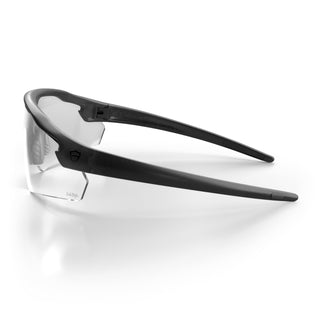 Phantoms Matte Black Frame Clear Lens Safety Glasses
