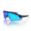 Phantoms Matte Black Frame Reflectors Blue Lens Safety Glasses