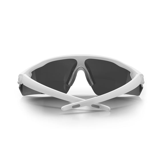Phantoms Matte White Frame Polarised Lens Safety Glasses