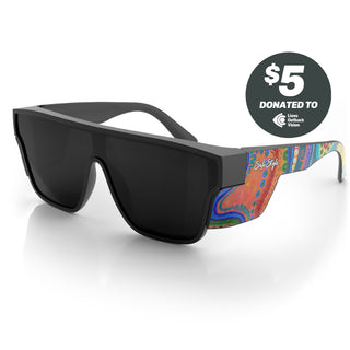 Primes Matte Black Frame Polarised Lens Art Series V.3 Safety Glasses