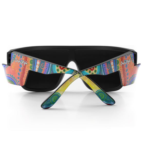 Primes Matte Black Frame Polarised Lens Art Series V.3 Safety Glasses