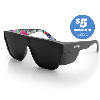 Primes Matte Black Frame Polarised Lens Art Series V.4 Safety Glasses