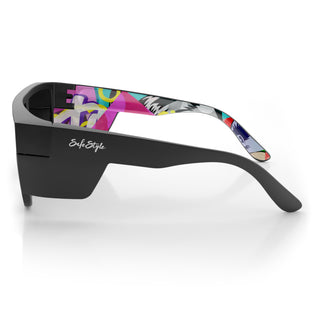 Primes Matte Black Frame Polarised Lens Art Series V.4 Safety Glasses