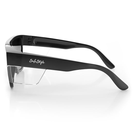 Primes Black Frame Polarised Lens Safety Glasses