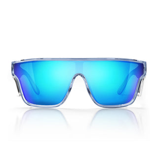 Primes Blue Frame Reflectors Blue Lens Safety Glasses