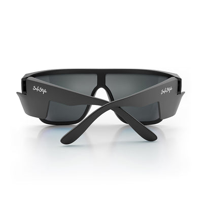 Primes Matte Black Frame Reflectors Blue Lens