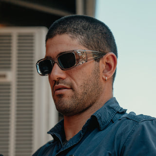 Auras Graphite Frame Grey Polarised Lens